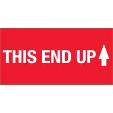 2 x 4" - "This End Up" (High Gloss) Labels