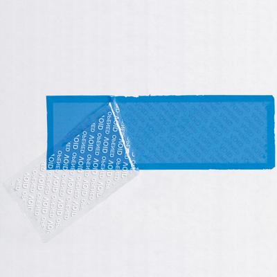 View larger image of 2 x 5 3/4" Blue Tape Logic® Security Strips on a Roll