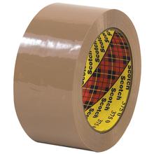 2" x 55 yds. Tan (6 Pack) Scotch® Box Sealing Tape 375