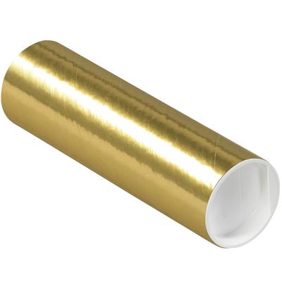 View larger image of 2 x 6" Gold Tubes with Caps