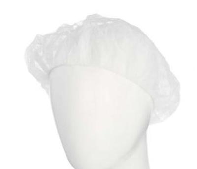 View larger image of 24" 10g White Bouffant Cap, 1000/Case