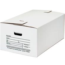 24 x 15 x 10" Interlocking Flap File Storage Boxes