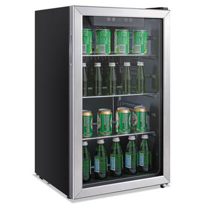 View larger image of 3.4 Cu. Ft. Beverage Cooler, Stainless Steel/Black