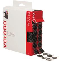 3/4" Dots - Black VELCRO® Brand Tape - Combo Pack