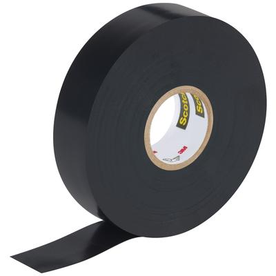 View larger image of 3/4" x 66' Black Scotch® Vinyl Electrical Tape Super 88
