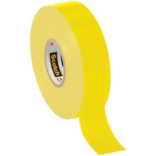 3/4" x 66' Yellow (10 Pack) Scotch® Vinyl Color Coding Electrical Tape 35