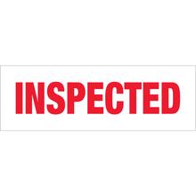 3" x 110 yds. - "Inspected" Tape Logic® Messaged Carton Sealing Tape