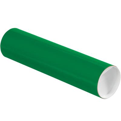 View larger image of 3 x 12" Green Tubes with Caps
