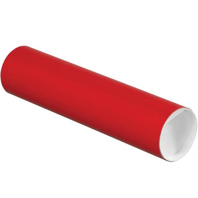 View larger image of 3 x 12" Red Tubes with Caps