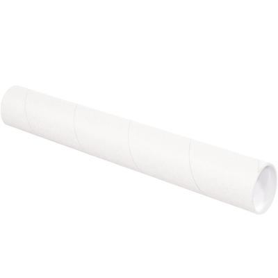 View larger image of 3 x 15" White Tubes with Caps