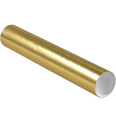 View larger image of 3 x 18" Gold Tubes with Caps