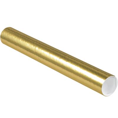 View larger image of 3 x 24" Gold Tubes with Caps