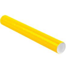 3 x 24" Yellow Tubes with Caps