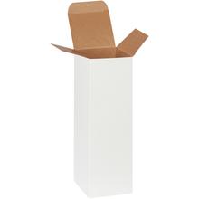 3 x 3 x 10" White Reverse Tuck Folding Cartons