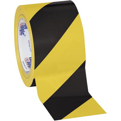 View larger image of 3" x 36 yds. Black/Yellow (3 Pack) Tape Logic® Striped Vinyl Safety Tape