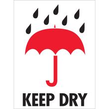 3 x 4" - "Keep Dry" Labels