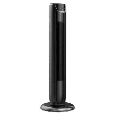View larger image of 36" 3-Speed Oscillating Tower Fan with Remote Control, Plastic, Black