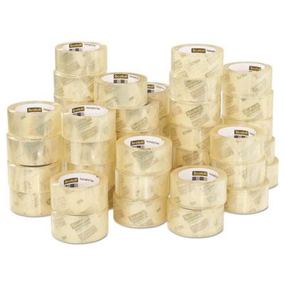 View larger image of 3750 Commercial Grade Packaging Tape With Dispenser, 3" Core, 1.88" X 54.6 Yds, Clear, 48/pack