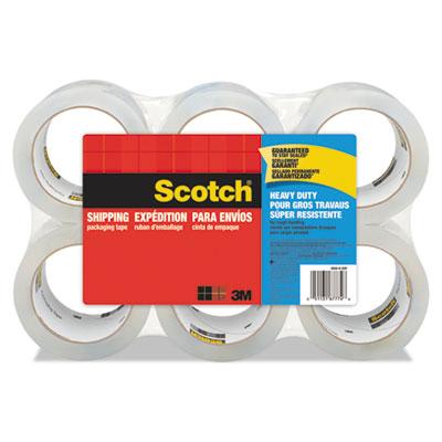 View larger image of 3850 Heavy-Duty Packaging Tape, 3" Core, 1.88" x 54.6 yds, Clear, 6/Pack