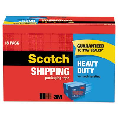 View larger image of 3850 Heavy-Duty Packaging Tape Cabinet Pack, 3" Core, 1.88" x 54.6 yds, Clear, 18/Pack