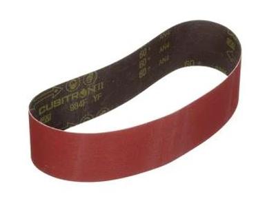 View larger image of 3M™ Cubitron™ II Cloth Belt 984F, 60+ YF-weight, 1-1/2 in x 30 in, Fabri-lok, Single-flex