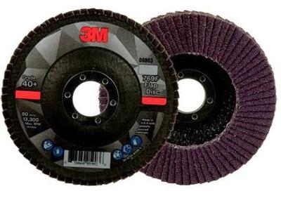 View larger image of 3M™ Flap Disc 769F, T27, 4-1/2 in x 7/8 in, 10 ea/Case