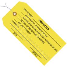 4 3/4 x 2 3/8" - "Inspected" Inspection Tags - Pre-Wired