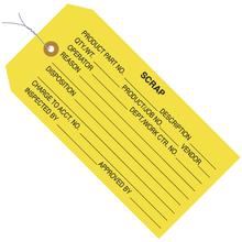 4 3/4 x 2 3/8" - "Scrap" Inspection Tags - Pre-Wired