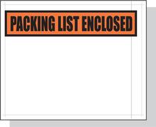 4.5 x 5.5 Packing List Envelopes, 2 mil, 1000/Case