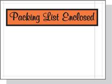 4.5 x 6 Packing List Envelopes, 2 mil, 1000/Case