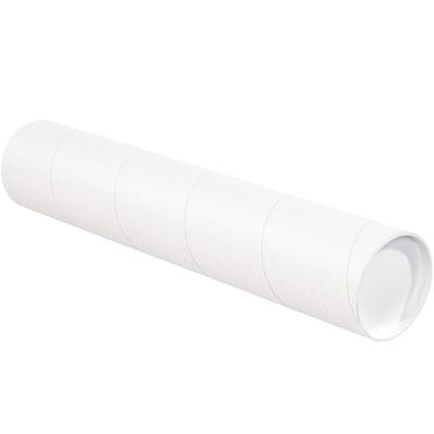 View larger image of 4 x 12" White Tubes with Caps