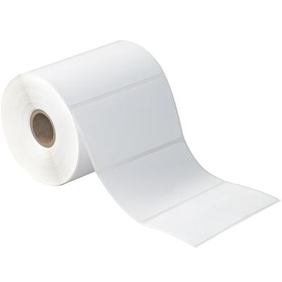 View larger image of 4 x 3" White Desktop Direct Thermal Labels, 500 Labels/Roll, 12 Rolls/Case