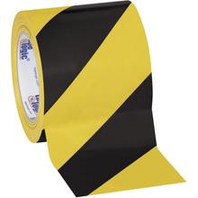 4" x 36 yds. Black/Yellow (3 Pack) Tape Logic® Striped Vinyl Safety Tape