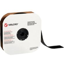 4" x 75' - Hook - Black VELCRO® Brand Tape - Individual Strips