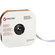 4" x 75' - Hook - White VELCRO® Brand Tape - Individual Strips