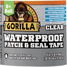 4" x 8 ft. Gorilla® Waterproof Patch and Seal Tape - Clear