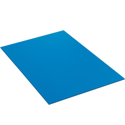 View larger image of 48 x 48" Blue Plastic Corrugated Sheets