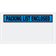 5 1/2 x 10" Blue "Packing List Enclosed" Envelopes