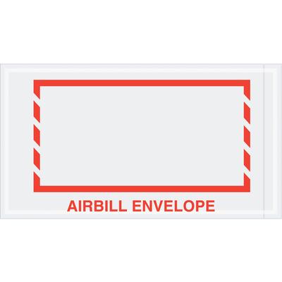 View larger image of 5 1/2 x 10" Red Border "Airbill Envelope" Document Envelopes