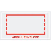 5 1/2 x 10" Red Border "Airbill Envelope" Document Envelopes