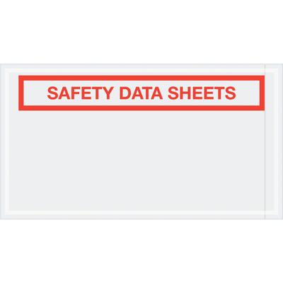 View larger image of 5 1/2 x 10" "Safety Data Sheets" SDS Envelopes