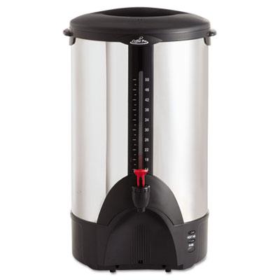 View larger image of 50-Cup Percolating Urn, Stainless Steel