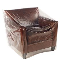 50 x 45 Clear Furniture Bags 26" Chair,1 mil, 300/Roll