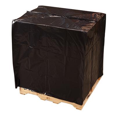 View larger image of 51 x 49 x 73 Black Pallet Top Covers with UVI/UVA 2 mil, 55/Roll