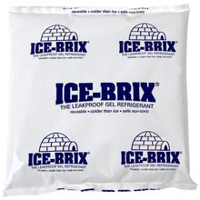 6 x 5 3/4 x 1" - 12 oz. Ice-Brix® Cold Packs
