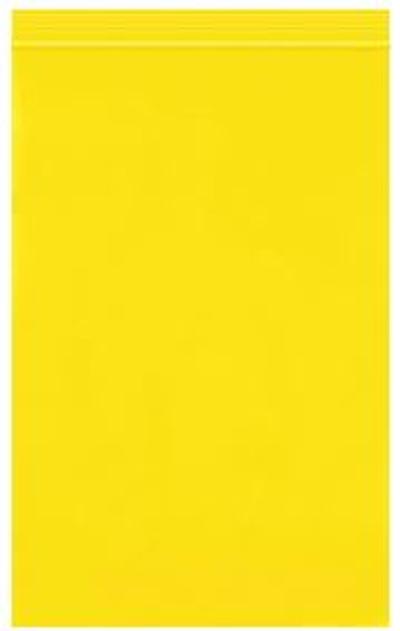 View larger image of 6 x 9" Yellow Reclosable Poly Bags, 2 Mil, 1000/Case