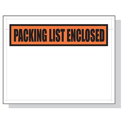 View larger image of 7 x 5.5 Packing List Envelopes, 2 mil, 1000/Case