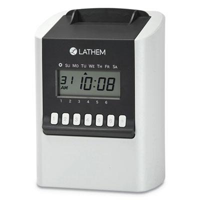 View larger image of 700E Calculating Time Clock, White