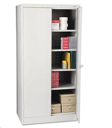 72" High Standard Cabinet (Unassembled), 36 x 24 x 72, Light Gray