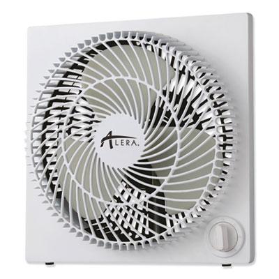 View larger image of 9" 3-Speed Desktop Box Fan, Plastic, White